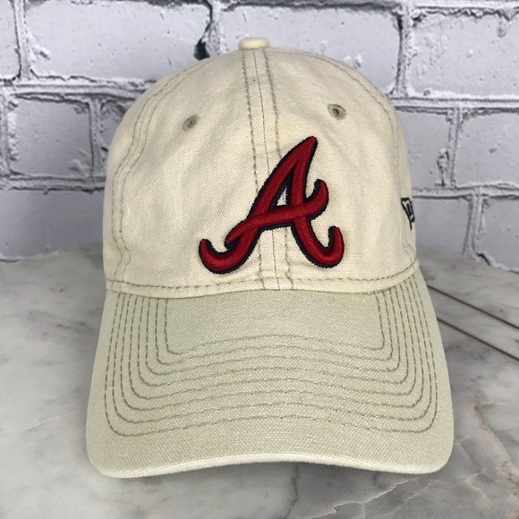 New Era 9Twenty MLB Atlanta Braves Sporty Style Baseball Cap & Hat OSFM - Picture 1 of 13